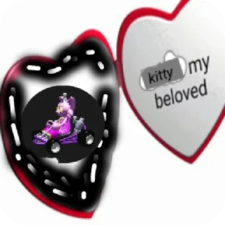 ❤ emoji Kitty Kart 64 Telegram sticker 11 of 39