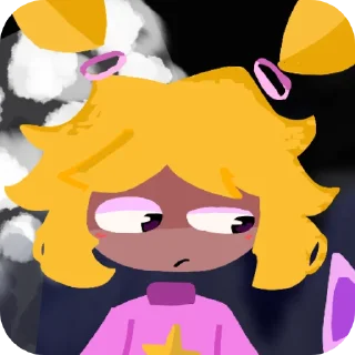 🤨 emoji Kitty Kart 64 Telegram sticker 24 of 39