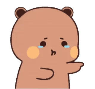 🥺 emoji Dudu & Bubu 2 @twix_bears Telegram sticker 9 of 120