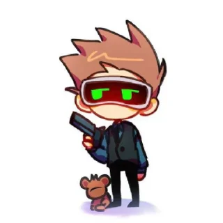 😑 emoji Tom Telegram sticker 20 of 60