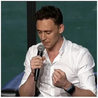 😛 emoji ✨Tom Hiddleston✨ Telegram sticker 17 of 112
