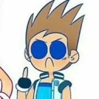 🖕 emoji Tom Telegram sticker 14 of 60