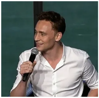 😊 emoji ✨Tom Hiddleston✨ Telegram sticker 7 of 112