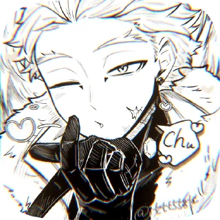 💋 emoji Кейго @rrrrriom Telegram sticker 2 of 45