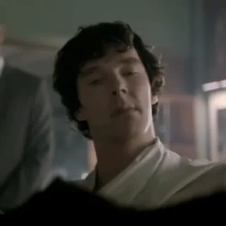 Sticker from Sherlock Holmes @tkiiri