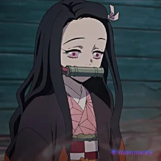 😔 emoji Незуко💗 Telegram sticker 15 of 27