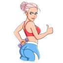 Sticker from Stay Fit