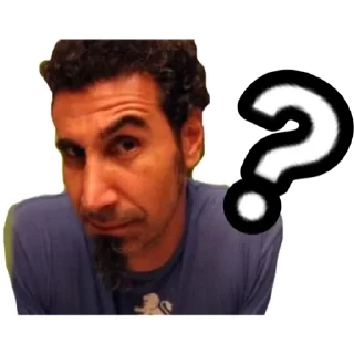 🤨 emoji System of A Down Telegram sticker 24 of 70