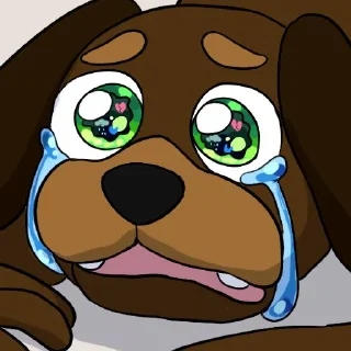 😭 emoji Blueycapsules Telegram sticker 17 of 55