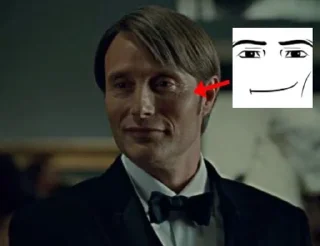 🌟 emoji ⚜️ hannibal mood Telegram sticker 17 of 55