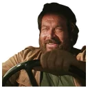 🚙 emoji Bud Spencer Telegram sticker 22 of 23