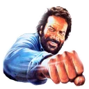 👊 emoji Bud Spencer Telegram sticker 2 of 23