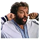 😮 emoji Bud Spencer Telegram sticker 15 of 23