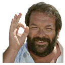 👌 emoji Bud Spencer Telegram sticker 20 of 23