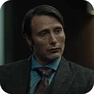 🤨 emoji Hannibal🫀 Telegram sticker 22 of 102