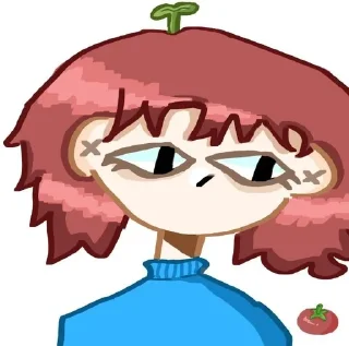 🌟 emoji Помидор моя матт Telegram sticker 23 of 64