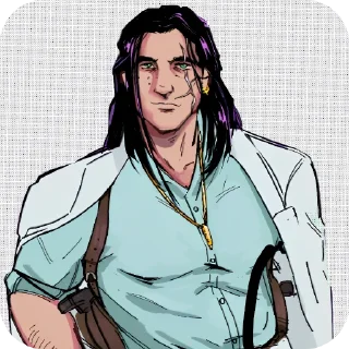 🥰 emoji Stickers "hotline miami" 💊'-the son-'💊 Telegram sticker 13 of 88