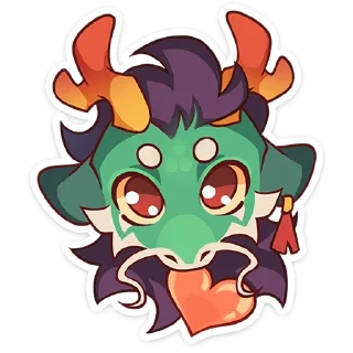 Sticker from Грин без надписей @stickers_vk