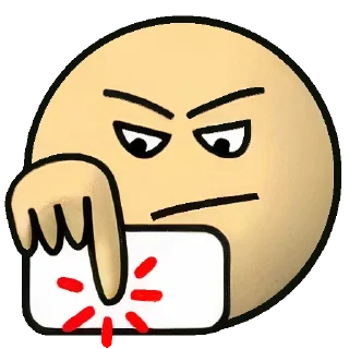 🤨 emoji Дурак Telegram sticker 11 of 25