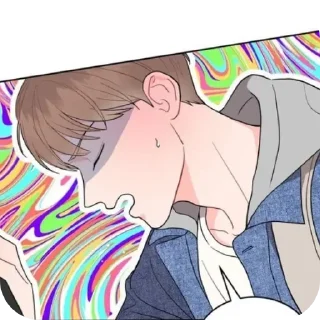 😰 emoji Cross the line| @Stickers_Eli Telegram sticker 5 of 118