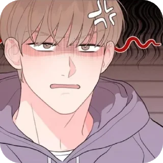 💢 emoji Cross the line| @Stickers_Eli Telegram sticker 13 of 118
