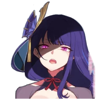 😠 emoji 💜Raiden💜 Telegram sticker 21 of 44