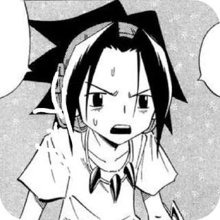 🤪 emoji Shaman king Telegram sticker 21 of 38