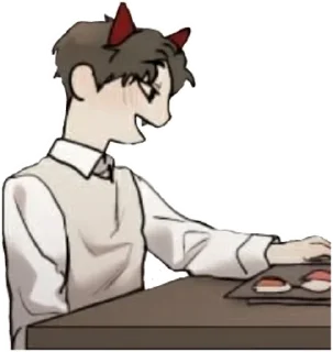 😈 emoji помяни черта Telegram sticker 8 of 20