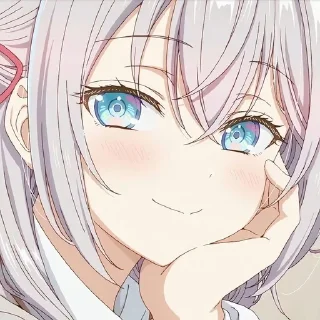 😊 emoji Alya-san | @Astra1iX Telegram sticker 5 of 34