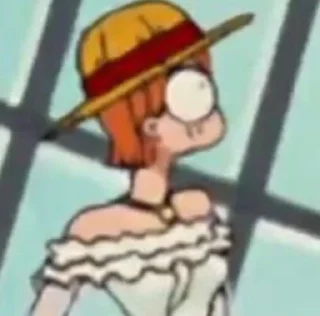 Sticker from One piece