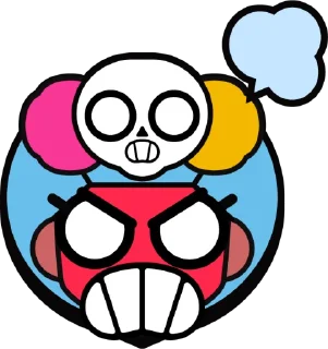 😡 emoji ЗНАЧКИ БРАВЛ СТАРС 2 Telegram sticker 9 of 99