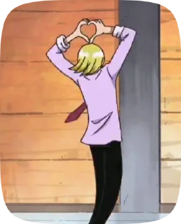 💕 emoji Я Фанатка Санджи Telegram sticker 19 of 21