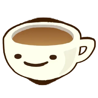 Sticker from coffee CUP by @scaledJPG