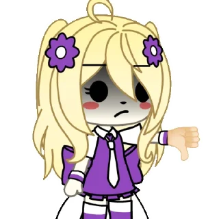 👎 emoji ✨Lilyy🦋 Telegram sticker 3 of 79