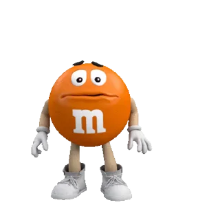 😬 emoji M&Ms: @Pea4_stickerbot Telegram sticker 6 of 27
