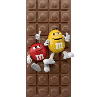 🍫 emoji M&Ms: @Pea4_stickerbot Telegram sticker 1 of 27