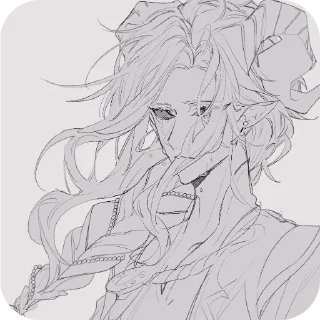 😢 emoji Wish you sweet dreams ~ Azrael Telegram sticker 16 of 120