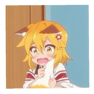 Sticker from Senko san