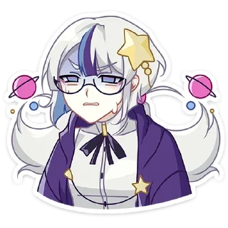 😨 emoji Астерия; @stickersvk18, @yooshi69 Telegram sticker 18 of 50