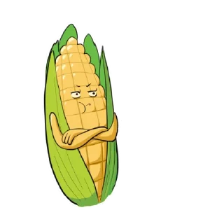 ☹️ emoji Кукурулза Telegram sticker 10 of 10