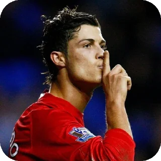 ✋ emoji CR7 Telegram sticker 9 of 21