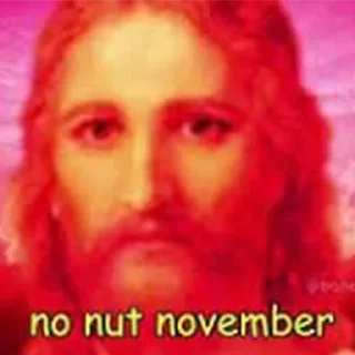 Sticker from NOT NUT NOVEMBER