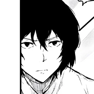 ♠️ emoji Osamu Dazai ≈ @wujsed Telegram sticker 15 of 74