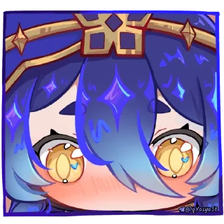 Sticker from Геншиняняня [ @qYasyaSt ]
