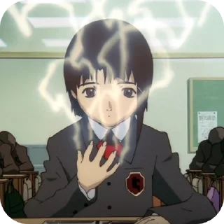 Sticker from Lain
