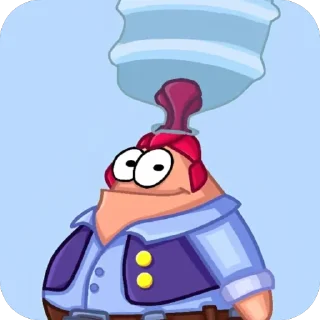 🫥 emoji Патрик Telegram sticker 16 of 18