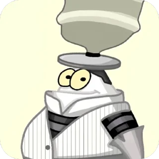 🫥 emoji Патрик Telegram sticker 11 of 18