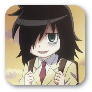 😀 emoji Yet Another Tomoko Stickerpack Telegram sticker 18 of 109