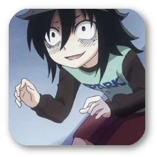 🥴 emoji Yet Another Tomoko Stickerpack Telegram sticker 22 of 109