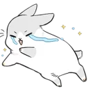 😭 emoji Machiko Rabbit Telegram sticker 19 of 80